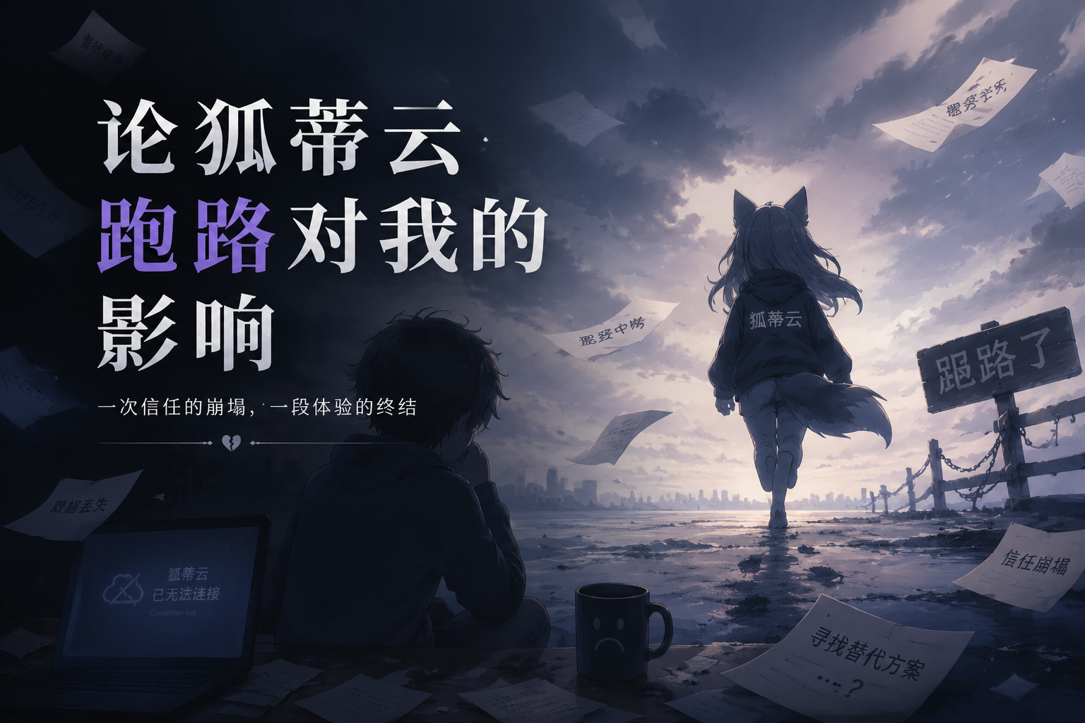 论狐蒂云跑路对我的影响┭┮﹏┭┮